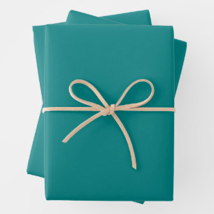 Feuille De Papier Cadeau Insensé Turquoise