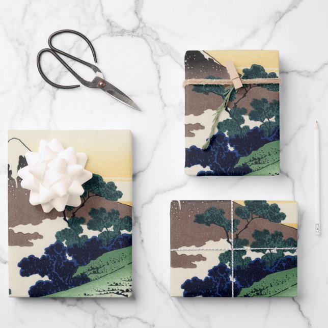 Feuille De Papier Cadeau Inume Pass, Poster Kōshu (Recto)