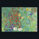 Feuille De Papier Cadeau Jardin Agricole Gustav Klimt Avec Peinture De Fleu<br><div class="desc">Jardin Ferme Gustav Klimt Avec Fleurs de soleil Floral Vintage Art Nouveau Peinture</div>