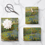 Feuille De Papier Cadeau Jardin d'Arles - Vincent Van Gogh<br><div class="desc">Jardin d'Arles - Vincent Van Gogh</div>