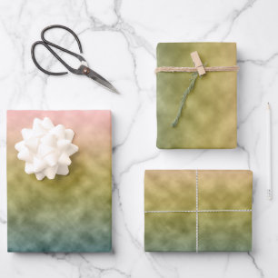 Feuille De Papier Cadeau Jardin du matin
