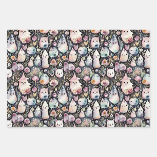 Feuille De Papier Cadeau Jardin Ghoarly