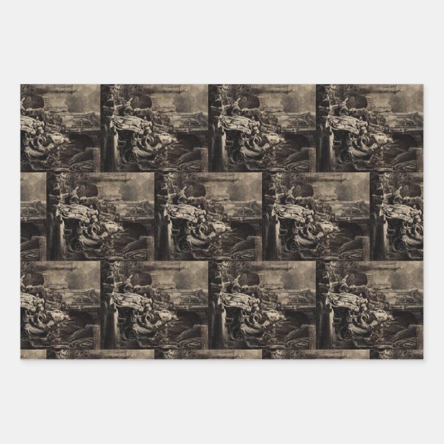 Feuille De Papier Cadeau Jésus-Christ devant Pilate (Devant)
