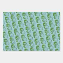 Jeu d'enveloppes Père Noël vintage