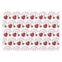 Jolies coccinelles rouges modernes pour enfants