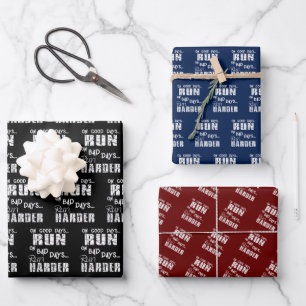 Feuille De Papier Cadeau Jours Fastueux à Courir - Mauvais Jours à Courir P