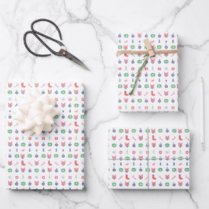 Feuille De Papier Cadeau Joyeux Noël et bonne année !