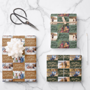 Feuille De Papier Cadeau Joyeux tout Script 6 Photo Noël