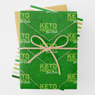 Feuille De Papier Cadeau Keto Friendly Low Carb