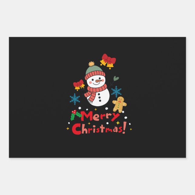 Feuille De Papier Cadeau Keychain (Devant)