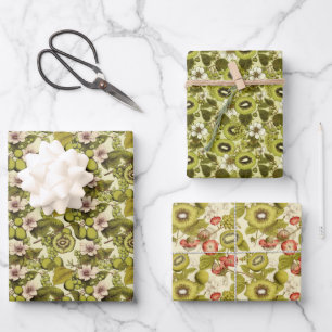 Feuille De Papier Cadeau Kiwi Berry