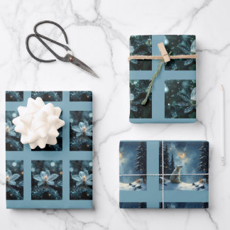 Feuille De Papier Cadeau La beauté de la nature/ La magie de l'ours polaire