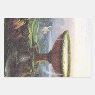 Feuille De Papier Cadeau La coupe du Titan par Thomas Cole