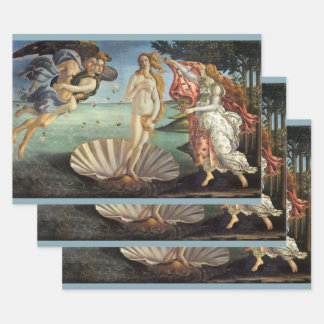 Feuille De Papier Cadeau La Naissance de Vénus par Sandro Botticelli