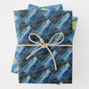 Feuille De Papier Cadeau La Nuit étoilée - Vincent Van Gogh