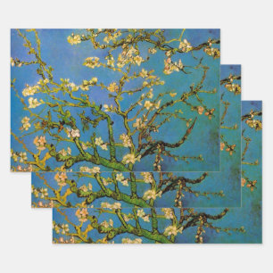 Feuille De Papier Cadeau L'amandier en fleurs par Vincent van Gogh