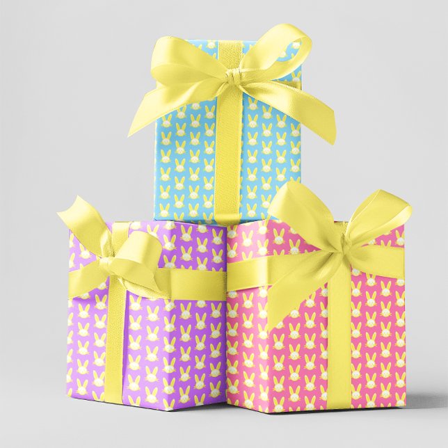 Feuille De Papier Cadeau Lapin de Pâques (Créateur téléchargé)