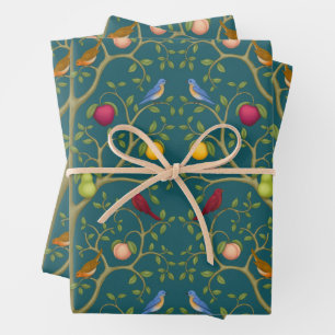 Feuille De Papier Cadeau L'Arbre des Trésors Vivants