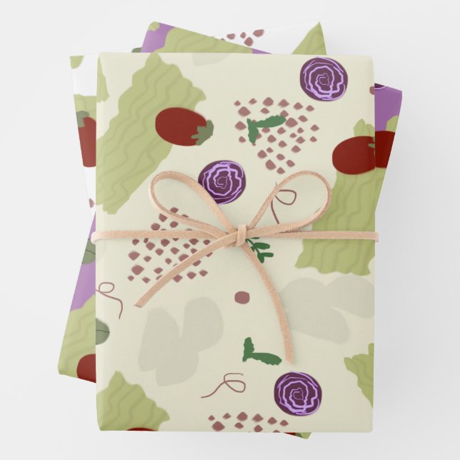 Feuille De Papier Cadeau Lasagna Soup Pizza Restaurant Fromage Spaghetti (En situation)