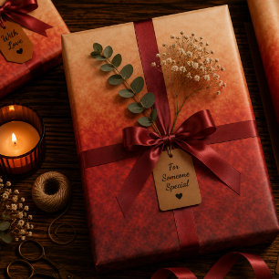 Feuille De Papier Cadeau Lavage Emberdeep