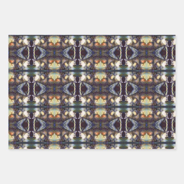 Feuille De Papier Cadeau Le destin hurlant de la vie (Devant)