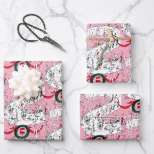 Feuille De Papier Cadeau Le festin de Noël joyeux des Whos