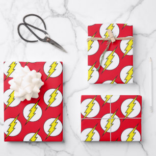 Feuille De Papier Cadeau Le Flash Éclair