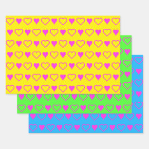 Feuille De Papier Cadeau Le minimaliste amour de la Saint Valentin