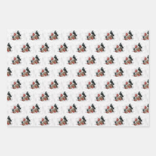 Feuille De Papier Cadeau Le royaume des corbeaux