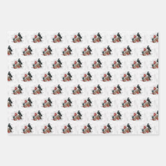 Feuille De Papier Cadeau Le royaume des corbeaux