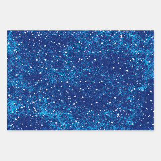 Feuille De Papier Cadeau Les flocons de neige, sans Tabby