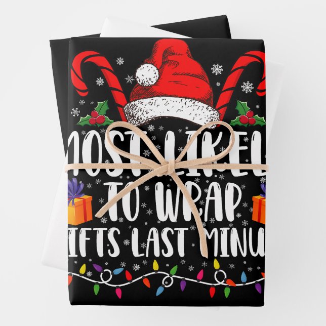 Feuille De Papier Cadeau Les Plus Susceptibles D'Envelopper Des Cadeaux Der (En situation)