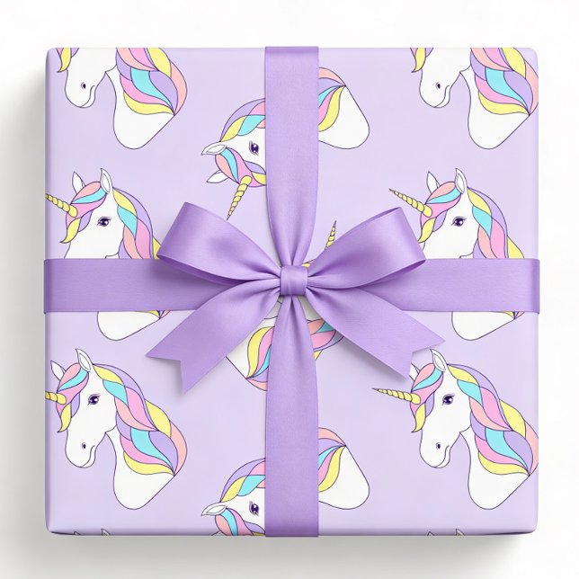 Feuille De Papier Cadeau Licorne (Créateur téléchargé)