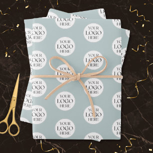 Feuille De Papier Cadeau Logo d'entreprise personnalisé pour promotion comm