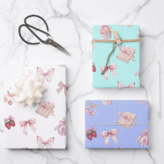 Feuille De Papier Cadeau Lovely Coquette
