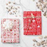 Feuille De Papier Cadeau LoveNotes de la plage de l'océan moderne personnal<br><div class="desc">Parfait design d'emballage cadeau mignon. Art fait main pour vous ! Parfait pour une fête prénuptiale au bord de la mer,  une soirée entre filles,  une fête de fiançailles ou un cadeau d'anniversaire.</div>