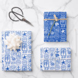 Feuille De Papier Cadeau LoveNotes from the Sea Beach Ocean Modern CUSTOM<br><div class="desc">Parfait design d'enveloppement cadeau mignon. L'art fait main pour vous ! Parfait pour une douche de nage en bord de mer, une fête de bachelorette, une fête de fiançailles ou un cadeau d'anniversaire. ENTIÈREMENT PERSONNALISABLE ! Ajoutez votre propre couleur à l'arrière - plan ou consultez ma boutique pour obtenir beaucoup...</div>