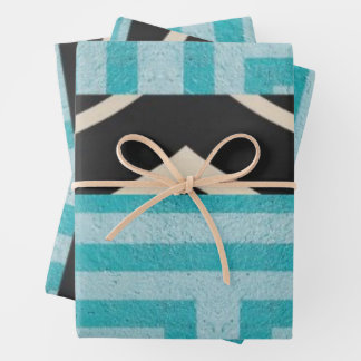 Feuille De Papier Cadeau Luxe raffiné Ile des Caraïbes africaines