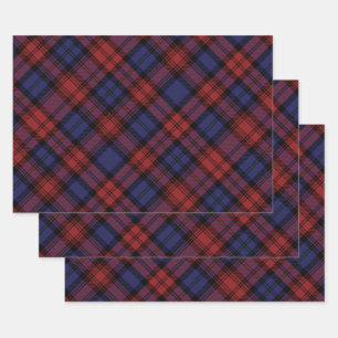Feuille De Papier Cadeau MacLachlan Tartan Plaid Motif Holiday
