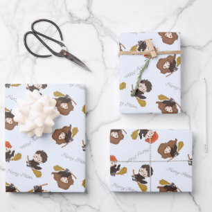 Feuille De Papier Cadeau Magique HARRY POTTER™ et Hogwarts