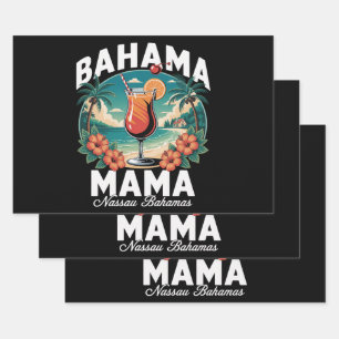 Feuille De Papier Cadeau Mama Bahamas Nassau