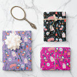 Feuille De Papier Cadeau Maquillage de Mère Demoiselle d'Honneur Cosmétique<br><div class="desc">Joli motif avec un design coloré, fait main par moi ! Parfait pour des cadeaux de demoiselles d'honneur girly, des cadeaux d'anniversaire pour les amateurs de maquillage, la fête des mères, ou pour offrir des produits cosmétiques ! Découvrez plus de mes motifs et articles dans ma boutique. J'ai des sandales,...</div>