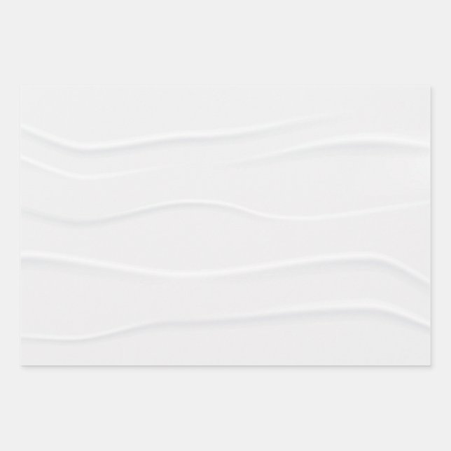 Feuille De Papier Cadeau Marbre blanc cadeau (Devant)