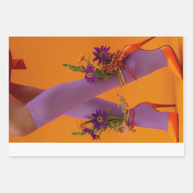 Feuille De Papier Cadeau Marcher Par Foi1 (Devant)