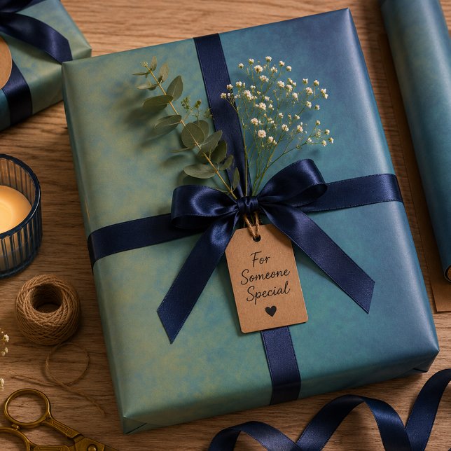 Feuille De Papier Cadeau Marées de Crépuscule (Créateur téléchargé)