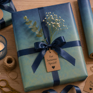 Feuille De Papier Cadeau Marées de Crépuscule