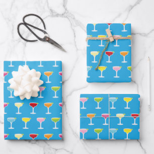 Feuille De Papier Cadeau Margaritas