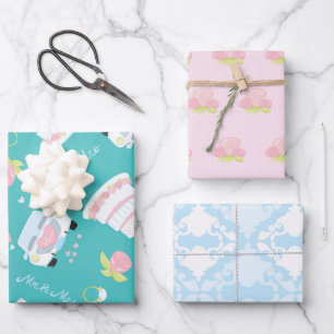 Feuille De Papier Cadeau Mariage