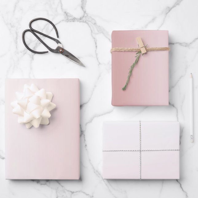 Feuille De Papier Cadeau Mariage blanc broché (Recto)