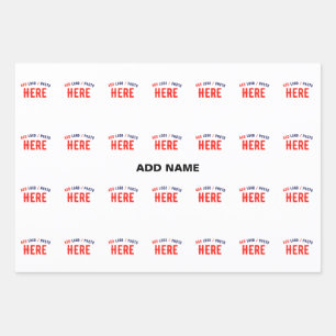 FEUILLE DE PAPIER CADEAU MARQUE BLANCHE VERIFIEE PERSONNALISABLE MODERNE ET